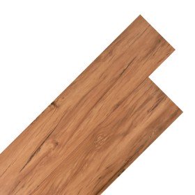 Lamas de suelo no autoadhesivas PVC olmo natural 5,26 m² 2 mm