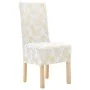 Stretch chair covers 6 units straight white and gold by vidaXL, Covers - Ref: Foro24-133574, Price: 43,40 €, Discount: %