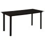 Garten-Essset, 5-teilig, Baumwollseil und schwarzer Stahl von vidaXL, Gartensets - Ref: Foro24-3058279, Preis: 370,74 €, Raba...