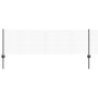 Reja con postes Gris 0.6 x 25 m Acero