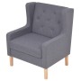 2-piece gray fabric sofa set by vidaXL, Sofas - Ref: Foro24-274932, Price: 509,52 €, Discount: %