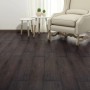Lamas de suelo no autoadhesivas PVC roble gris oscuro 5,26 m²