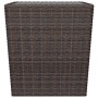 Gartentisch und Stühle 3 Stück PE Rattan braun gehärtetes Glas von vidaXL, Gartensets - Ref: Foro24-3058361, Preis: 172,95 €,...