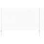 Reja con postes Gris 1.4 x 25 m Acero