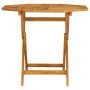 Juego de comedor para jardín 5 piezas madera maciza teca de vidaXL, Conjuntos de jardín - Ref: Foro24-3059582, Precio: 443,77...