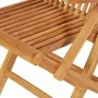 Juego de comedor para jardín 5 piezas madera maciza teca de vidaXL, Conjuntos de jardín - Ref: Foro24-3059582, Precio: 428,53...