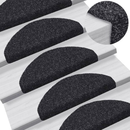 Felpudos autoadhesivos para escaleras, 15 unidades, 65 x 21 x 4