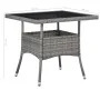 Gartenmöbel 5 Stück graues synthetisches Rattan und Akazie von vidaXL, Gartensets - Ref: Foro24-3058325, Preis: 407,20 €, Rab...