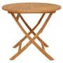 5-piece solid teak wood garden dining set by vidaXL, Garden sets - Ref: Foro24-3059580, Price: 472,96 €, Discount: %