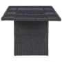 Garden dining set 7 pieces black synthetic rattan by vidaXL, Garden sets - Ref: Foro24-3057808, Price: 1,00 €, Discount: %