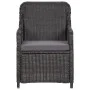 Garden dining set 7 pieces black synthetic rattan by vidaXL, Garden sets - Ref: Foro24-3057808, Price: 1,00 €, Discount: %