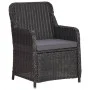 Garden dining set 7 pieces black synthetic rattan by vidaXL, Garden sets - Ref: Foro24-3057808, Price: 1,00 €, Discount: %