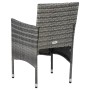3-teilige Gartenmöbel aus synthetischem Rattan, Grau und Akazie von vidaXL, Gartensets - Ref: Foro24-3058313, Preis: 238,96 €...