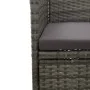 3-piece garden furniture set in gray synthetic rattan and acacia wood by vidaXL, Garden sets - Ref: Foro24-3058313, Price: 24...