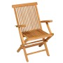7-teilige Garten-Essgarnitur aus massivem Teakholz von vidaXL, Gartensets - Ref: Foro24-3059604, Preis: 582,55 €, Rabatt: %