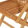 7-piece solid teak wood garden dining set by vidaXL, Garden sets - Ref: Foro24-3059604, Price: 570,13 €, Discount: %