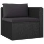 9-piece garden furniture set and black synthetic rattan cushions by vidaXL, Garden sets - Ref: Foro24-3059503, Price: 808,11 ...
