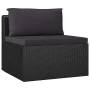 9-piece garden furniture set and black synthetic rattan cushions by vidaXL, Garden sets - Ref: Foro24-3059503, Price: 808,11 ...