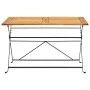 Klappbare Garten-Essgruppe 5-teilig aus massivem Akazienholz von vidaXL, Gartensets - Ref: Foro24-3058155, Preis: 305,44 €, R...