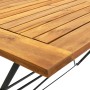 Folding garden dining set 5 pieces solid acacia wood by vidaXL, Garden sets - Ref: Foro24-3058155, Price: 287,73 €, Discount: %