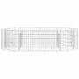 Gabionenbett aus verzinktem Eisen, 200 x 100 x 50 cm von vidaXL, Töpfe und Pflanzgefäße - Ref: Foro24-152040, Preis: 72,18 €,...