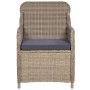 Garten-Essgruppe 11-teilig aus braunem synthetischem Rattan von vidaXL, Gartensets - Ref: Foro24-3059468, Preis: 2,00 €, Raba...