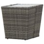 Gartenmöbel 3-teilig, synthetisches Rattan, graues Hartglas von vidaXL, Gartensets - Ref: Foro24-3058359, Preis: 167,96 €, Ra...