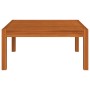 Muebles de jardín 4 pzas cojines crema madera maciza de acacia