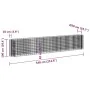 Gabionenbeet aus verzinktem Eisen 540x50x100 cm von vidaXL, Töpfe und Pflanzgefäße - Ref: Foro24-152038, Preis: 193,45 €, Rab...