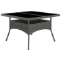Garten-Essset 9-teilig aus PE-Rattan und grauem Akazienholz von vidaXL, Gartensets - Ref: Foro24-3058345, Preis: 652,54 €, Ra...