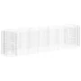 Arriate de gaviones de hierro galvanizado 400x100x100 cm de vidaXL, Maceteros y jardineras - Ref: Foro24-152047, Precio: 203,...