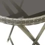 Garden table and chairs set, 3 pieces, synthetic rattan and gray glass by vidaXL, Garden sets - Ref: Foro24-3058538, Price: 3...