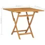Juego de comedor para jardín 5 piezas madera maciza teca by vidaXL, Garden sets - Ref: Foro24-3059584, Price: 439,98 €, Disco...