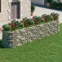 Galvanized iron gabion bed 500x100x100 cm by vidaXL, Pots and planters - Ref: Foro24-152048, Price: 176,82 €, Discount: %