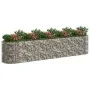 Galvanized iron gabion bed 500x100x100 cm by vidaXL, Pots and planters - Ref: Foro24-152048, Price: 176,82 €, Discount: %