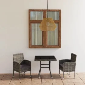 3-piece garden dining set anthracite gray synthetic rattan by vidaXL, Garden sets - Ref: Foro24-3059412, Price: 181,71 €, Dis...