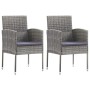 3-piece garden dining set anthracite gray synthetic rattan by vidaXL, Garden sets - Ref: Foro24-3059412, Price: 187,45 €, Dis...