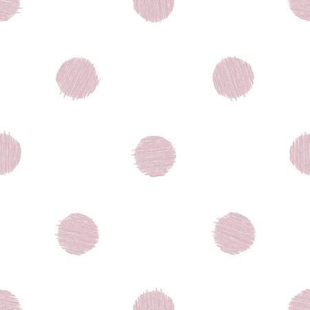 Urban Friends & Coffee Weiß und rosa gepunktete Tapete von Noordwand, Bemaltes Papier - Ref: Foro24-425316, Preis: 24,55 €, R...