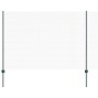 Reja con postes Verde 1.5 x 10 m Acero
