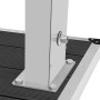 Garden shower with stainless steel and WPC tray by vidaXL, Pool and spa accessories - Ref: Foro24-3051294, Price: 417,45 €, D...