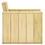 Garden furniture set 4 pieces impregnated pine wood by vidaXL, Garden sets - Ref: Foro24-3053198, Price: 670,47 €, Discount: %