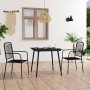 3-piece garden dining set, made of cotton rope and black steel. by vidaXL, Garden sets - Ref: Foro24-3058277, Price: 224,54 €...