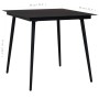 3-piece garden dining set, made of cotton rope and black steel. by vidaXL, Garden sets - Ref: Foro24-3058277, Price: 224,54 €...