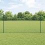 Reja con postes Verde 1.2 x 25 m Acero