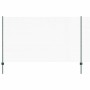 Reja con postes Verde 1.4 x 25 m Acero