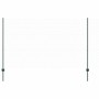 Reja con postes Verde 1.4 x 25 m Acero