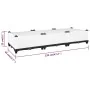 Polipropylenbeet 120x40x23 cm von vidaXL, Töpfe und Pflanzgefäße - Ref: Foro24-153306, Preis: 45,27 €, Rabatt: %
