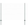 Reja con postes Verde 1.5 x 25 m Acero