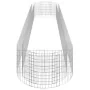Galvanized iron gabion bed 500x100x50 cm by vidaXL, Pots and planters - Ref: Foro24-152043, Price: 90,80 €, Discount: %