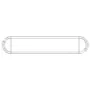 Galvanized iron gabion bed 500x100x50 cm by vidaXL, Pots and planters - Ref: Foro24-152043, Price: 90,80 €, Discount: %